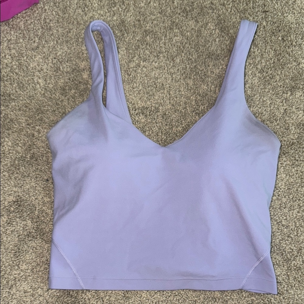 lululemon athletica Lavender Tank Top